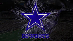Dallas Cowboys Logo Electricity Wallpaper