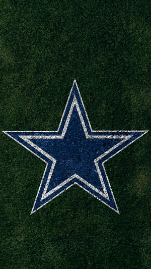 Dallas Cowboys Logo On Landscape Wallpaper