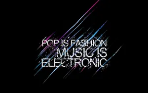 Dance And Sing To The Beat Of Pop Music Wallpaper
