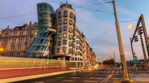 Dancing House Czech Republic Wallpaper
