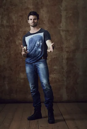 Daniel Gillies Body Portrait Wallpaper