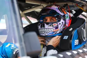 Daniel Suarez Inside His Car Wallpaper