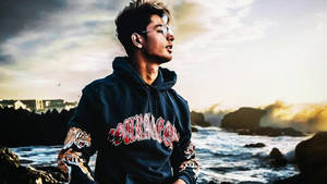 Danish Zehen Sky And Ocean Wallpaper