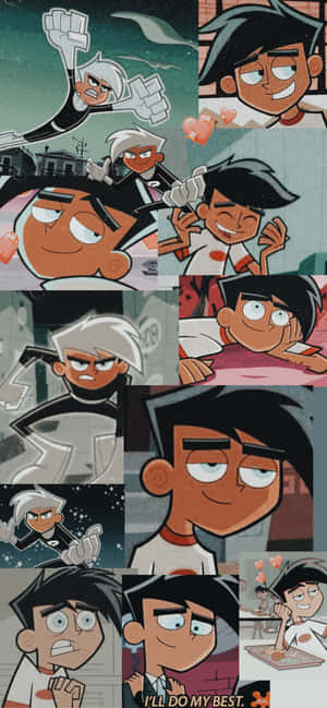 Danny Phantom Collage Wallpaper