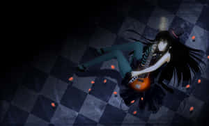 Dare To Explore The Mystical World Of Dark Anime Art Wallpaper