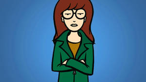Daria In Blue Wallpaper