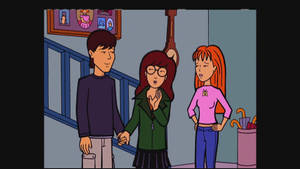 Daria With Quinn And Tom Wallpaper