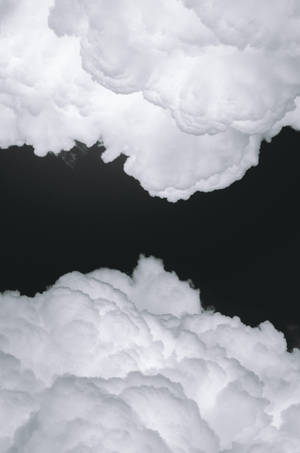 Dark Aesthetic Clouds Wallpaper