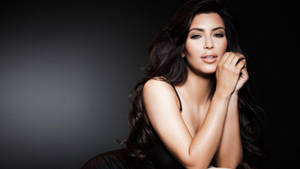 Dark And Elegant Kim Kardashian Wallpaper