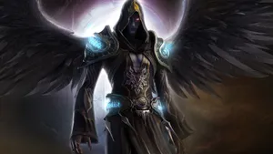 Dark Angels Of Death Art Wallpaper