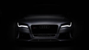 Dark Audi Bumper