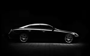 Dark Black Mercedes Car Wallpaper