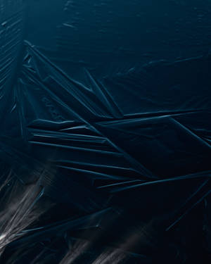 Dark Blue Background Frozen Lake Wallpaper