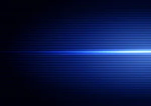 Dark Blue Background Glowing Light Stripes Wallpaper