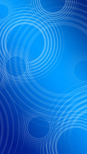 Dark Blue Circle Iphone Wallpaper