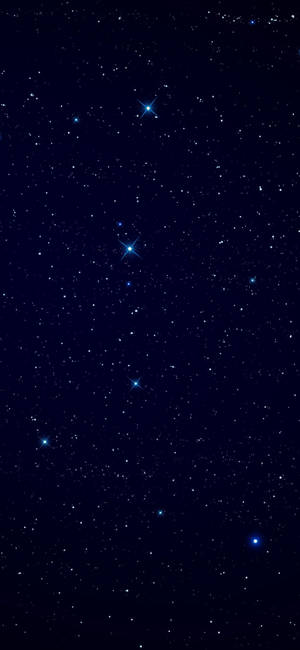 Dark Blue Galaxy In Space Iphone Wallpaper