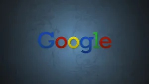 Dark Blue Google Wallpaper