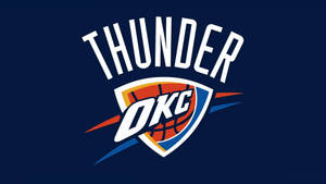 Dark Blue Oklahoma City Thunder Wallpaper