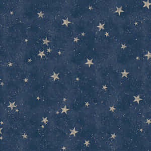 Dark Blue Star Gold M1490 Wallpaper