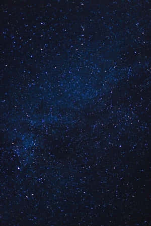 Dark Blue Star Shines In The Sky Wallpaper