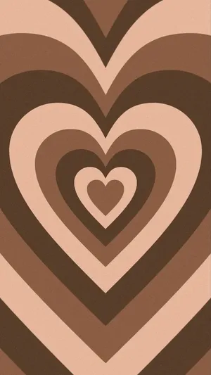Cute aesthetic wallpaper black heart