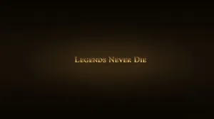 Dark Brown Legends Never Die Wallpaper