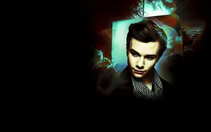 Dark Chris Colfer Wallpaper