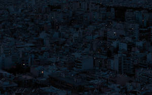 Dark City High Angle Wallpaper