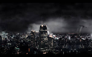 Dark City Lights Pc Wallpaper