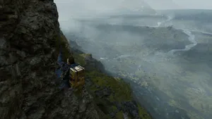 Dark Cliff Death Stranding Pc Wallpaper