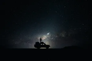 Dark Constellations In Universe Wallpaper