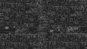 Dark Electronics Circuit Board Wallpaper