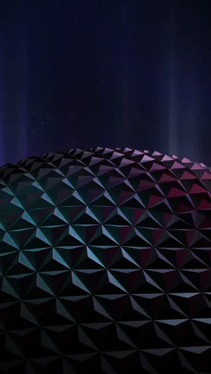 Dark Epcot Globe Wallpaper