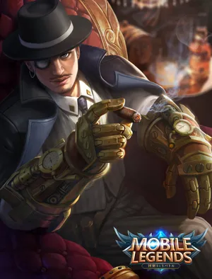 Dark Gent Mobile Legends Roger Wallpaper