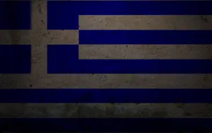 Dark Greek Flag Wallpaper