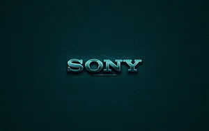 Dark Green Sony Logo Wallpaper