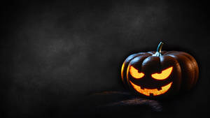 Dark Halloween Jack-o'-lantern Wallpaper