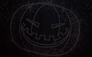 Dark Halloween Pumpkin Art Wallpaper
