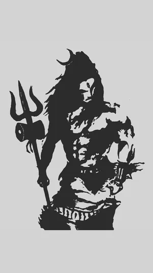 Dark Mahakal Angry Wallpaper