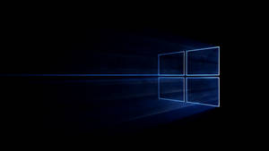 Dark Microsoft Windows Logo Wallpaper
