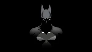 Dark Minimalist Batman Wallpaper