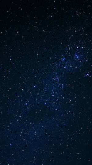 Dark Phone Blue Night Sky Wallpaper