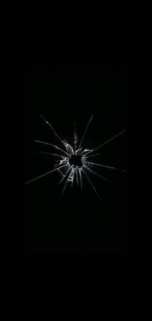 Dark Phone Bullet Hole Wallpaper