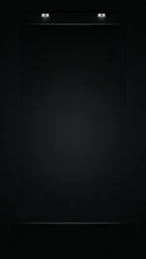 Dark Phone Canvas With Lights Wallpaper