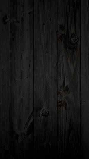 Dark Phone Wooden Pattern Wallpaper