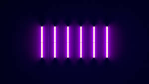 Dark Purple Neon Lights Wallpaper