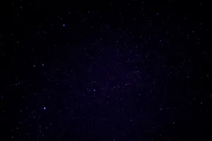 Dark Purple Sky Visible Stars Wallpaper