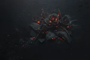 Dark Rose Cool 4k Wallpaper