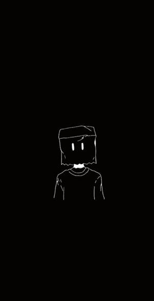 Dark Sad Covered Face Wallpaper