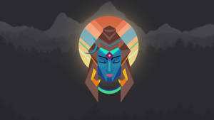 Dark Shiva Stylized Wallpaper